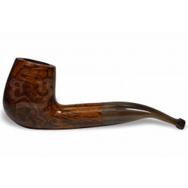 Cachimbo Elite Curvo (Filtro Permanente) Piteira Chifre - 0147-37